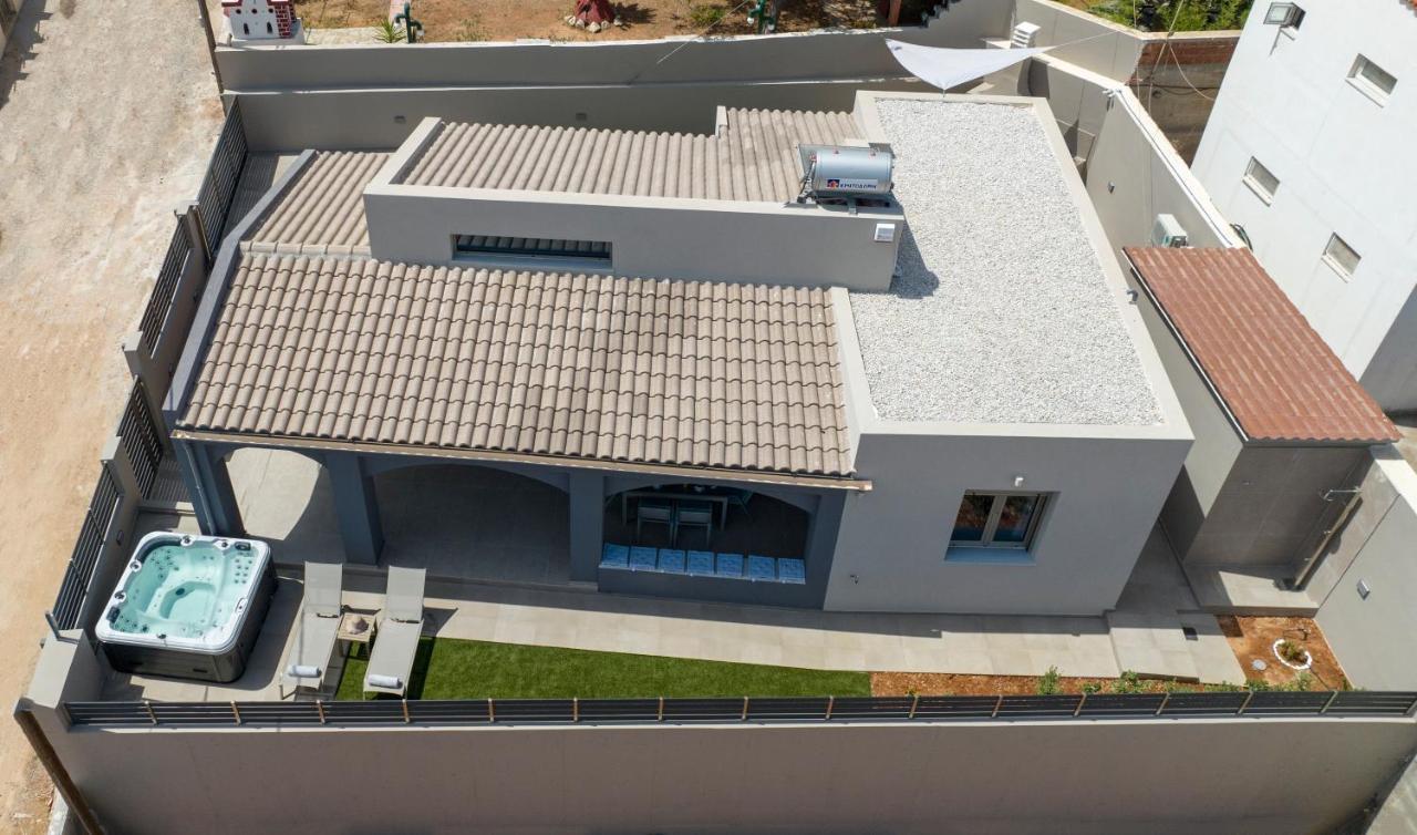 Mare View Stavros Villa Exterior foto