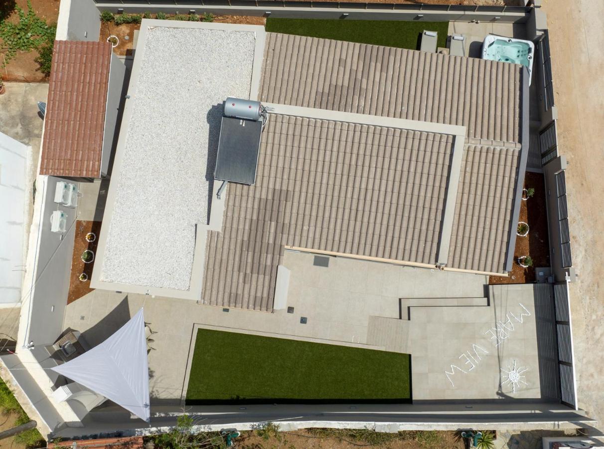 Mare View Stavros Villa Exterior foto