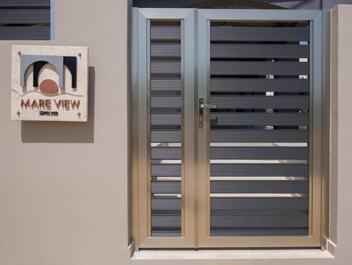 Mare View Stavros Villa Exterior foto